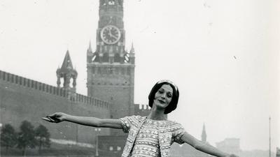 Модели Christian Dior в советской Москве в 1959 году.