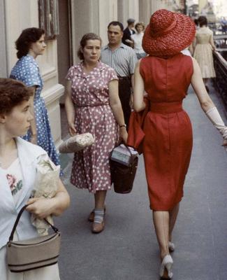 Christian Dior в Москве. 1959 год. Фотосессия для журнала Life | Пикабу