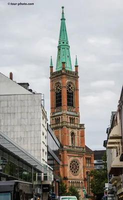 Дюссельдорф. Церковь Св. Иоанна (Johanneskirche). | Достопримечательности  Европы в наших путешествиях