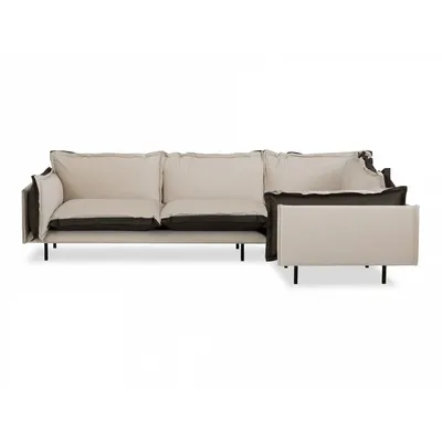 Диван Barcelona Loveseat Sofa белая кожа, цена, фото – SOHO DESIGN