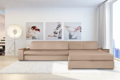 Купить диван милан 215х106х109 светло-серый в Москве - диваны на VoBaza.ru