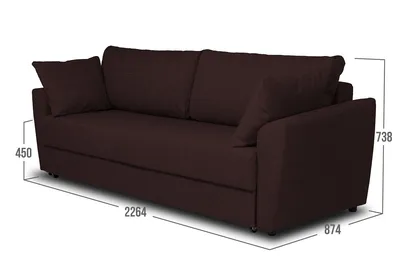 Прямой диван Мюнхен (седафлекс) купить за 88 854 ₽ в Екатеринбурге
