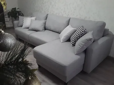 Угловой диван-кровать «Нью-Йорк» Beige, велюр, правый велюр бежевый  коричневый купить от 51490 руб. в интернет-магазине Фабрики PUSHE в Москве