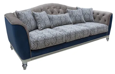 Прямой диван Валенсия серый — купить в Москве арт. 9499 | Цена в  интернет-магазине Ru-divan.RU