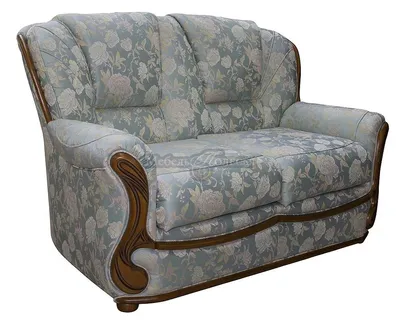 Двухместный диван Изабель 2 в ткани купить в Москве от производителя  Пинскдрев - Белорусская мебель от Мебель Полесья.