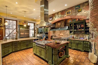 кухня в итальянском стиле Кухня в стиле кантри (10 фото), кухни в кантри  стиле фото, интерьер кухни… | Best kitchen designs, Kitchen design,  Interior design kitchen