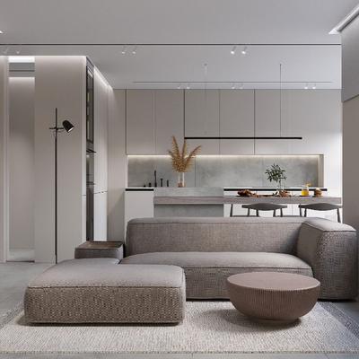 Дизайн интерьера трёхкомнатной квартиры 63 кв.м в стиле неоклассика -  портфолио ГК «Фундамент»