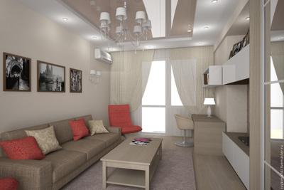 Дизайн проект интерьера квартиры 63 м2 в ЖК SREDA г. Москва от студии Fresh  Art