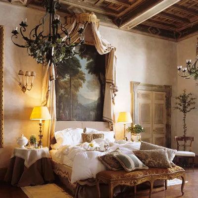 Спальня в итальянском стиле - роскошный дизайн