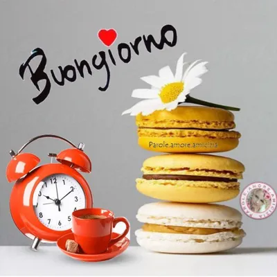 чашка кофе и доброе утро в итальянском буонджорно Стоковое Фото -  изображение насчитывающей напористо, хорошо: 219820822