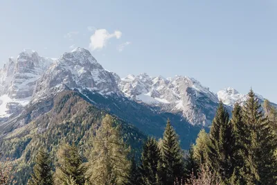 Доломитовые Альпы в декабре