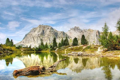 Италия. Доломиты. Панорама плато Alpe di Siusi после заката. Photographer  Aleksandr Naumenko