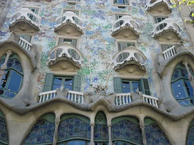 Дом Бальо (Casa Batlló) - Я люблю Барселону!