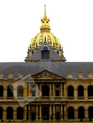 Собор Дома Инвалидов В Париже (Les Invalides) Фотография, картинки,  изображения и сток-фотография без роялти. Image 57855919