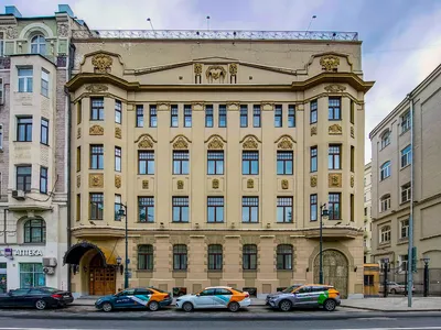 Резной дом в центре Москвы, Здания, Архитектура, Москва