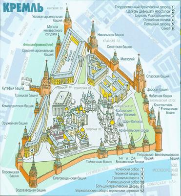 Достопримечательности Москвы - фото с названиями и описанием