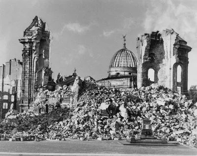 1945-1955 гг. / старые фото :: Вторая мировая война :: Германия :: страны  :: Дрезден - JoyReactor