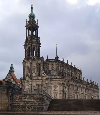 Цветные фотографии Дрездена 1945 года
