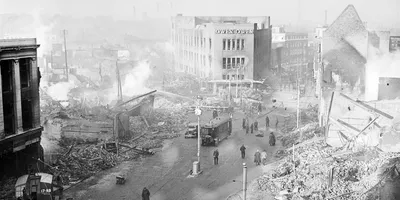Дрезден в огне: одна из страшнейших бомбардировок в истории Европы | Пикабу