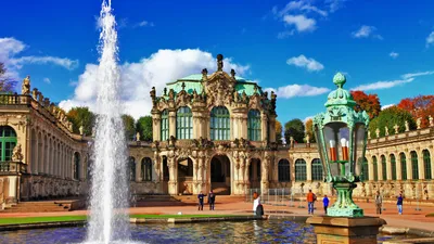 Цвингер в Дрездене - комплекс из четырех зданий, собрание музеев