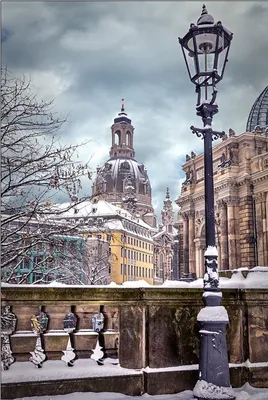 Зимний Дрезден | Пикабу