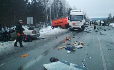В Челябинской области произошло ДТП с тремя грузовиками — РБК