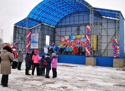 В поселке Дубинино открыли новую сцену | 08.12.2019 | Шарыпово - БезФормата