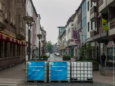 Германия | Дуйсбург (Duisburg): Приятный центр неблагополучного города