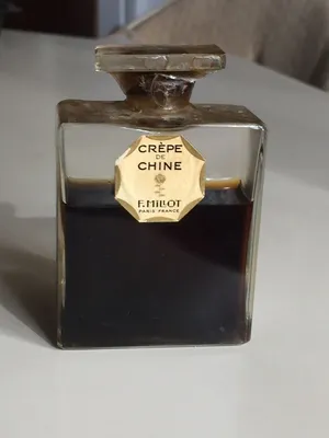 1920's FRENCH F. Millot CREPE DE CHINE Real Parfum Perfume FRANCE ANTIQUE |  eBay