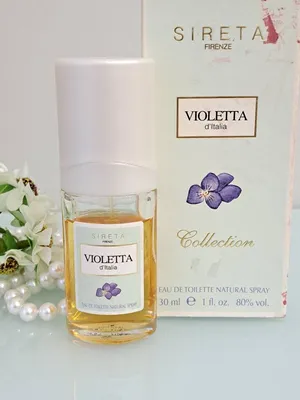 VIOLETTA D'italia by Sireta Woman Edt Spray 30 Ml Vintage - Etsy