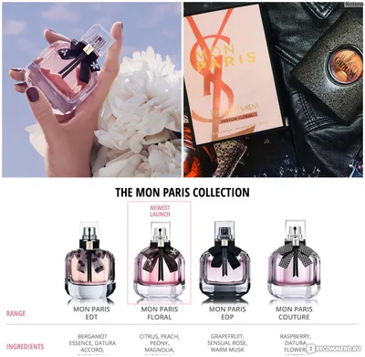 parfumeria.by - Завораживающий цветочно-фруктовый аромат Mon Paris Parfum  Floral от Yves Saint Laurent🌺🥰. Это парфюм легкий и воздушный🤤, он даст  возможность вам окунуться воле чувств❤️, забыть о времени и радоваться😊,  не зная