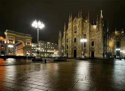 Фото «Миланский собор (Duomo di Milano).» из фотогалереи «Силуэты Милана:  круизный эпилог.»