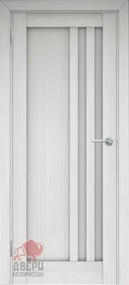Межкомнатная дверь Валенсия-2 массив сосны белый ПГ – Двери Белоруссии