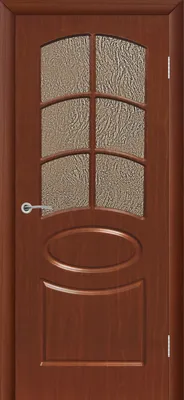 Межкомнатная дверь 55 Неаполь (темный орех) / Межкомнатные двери / Каталог  / Двери 100+1