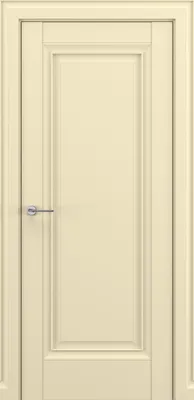 Межкомнатная дверь ZADOOR Неаполь B3, ПГ, экошпон, белый матовый