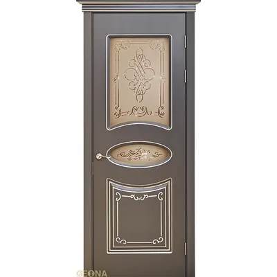 Купить Межкомнатные двери Верона С2 с бронзовым стеклом, цвет: жемчуг  magica, Смарт | компания Виконт в Кривом Роге