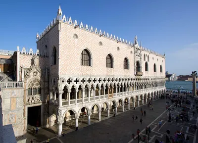 Дворец дожей, Венеция, Италия Стоковое Изображение - изображение  насчитывающей квадрат, история: 60596617