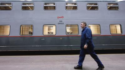 В Воронеж прибыл двухэтажный поезд Москва — Адлер - KP.RU