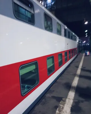 Двухэтажный поезд 023Г/024М Казань-Москва-Казань