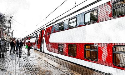 С 12 декабря через Курск начнёт курсировать двухэтажный поезд  «Санкт-Петербург-Белгород» | ИА Край