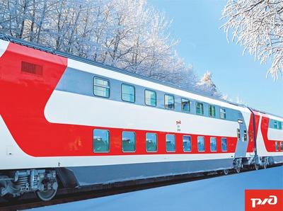 Маршрут нового, двухэтажного поезда «Москва - Самара - Оренбург» теперь  продлен и до Орска