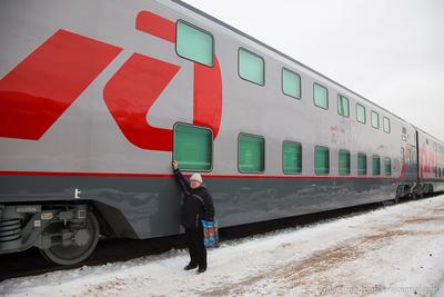 Первый двухэтажный поезд из Мурманска - Фоторепортажи - Новости Мурманска и  Мурманской области - Информационное агентство Nord-News