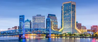 Google Map of Jacksonville, Florida, USA - Nations Online Project