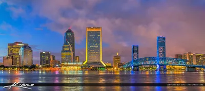 Skyline of Downtown Jacksonville, Florida