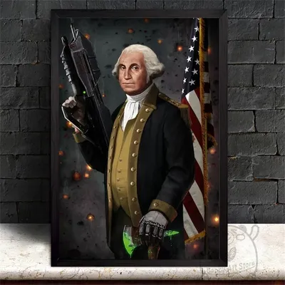 Джордж Вашингтон, 1-й президент США - PICRYL Изображение в общественном  достоянии
