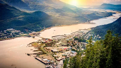 Juneau, State Capital of Alaska, USA Stock Photo - Alamy