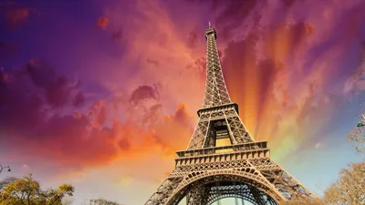 Эйфелева башня затоплена Мега шторм …» — создано в Шедевруме