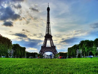 Обои Эйфелева башня, Париж, Франция, Туризм, Путешествие, Eiffel Tower,  Paris, France, Tourism, Travel, Архитектура #5094