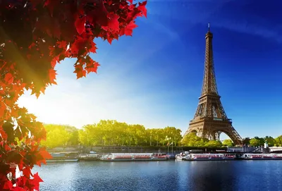 Эйфелева башня, Париж. Обои для рабочего стола. 1920x1080