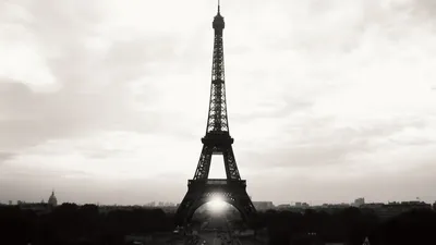Франция Париж Эйфелева башня фотообои HD стены Бумага настенный  художественный Декор 3d фото стены Бумага папье pour les Мурсу 3 d черный,  белый цвет | AliExpress